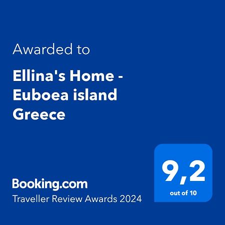 Ellina'S Home - Euboea Island Greece Oxílithos Eksteriør billede